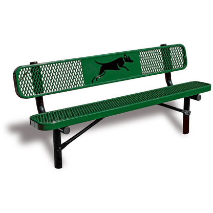 6' Dog Park Bench - Hercules Inc. Shop